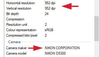 Nikon 300 - higher dpi 