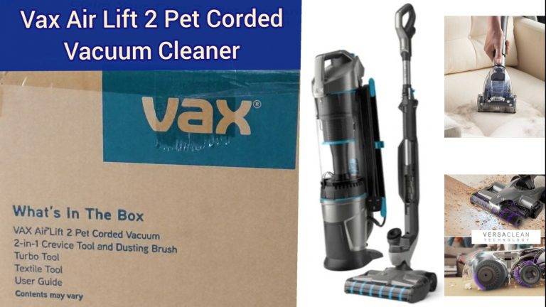 NEW Vax Air Lift 2 Pet Bagless Upright Vacuum Cleaner and innovative design