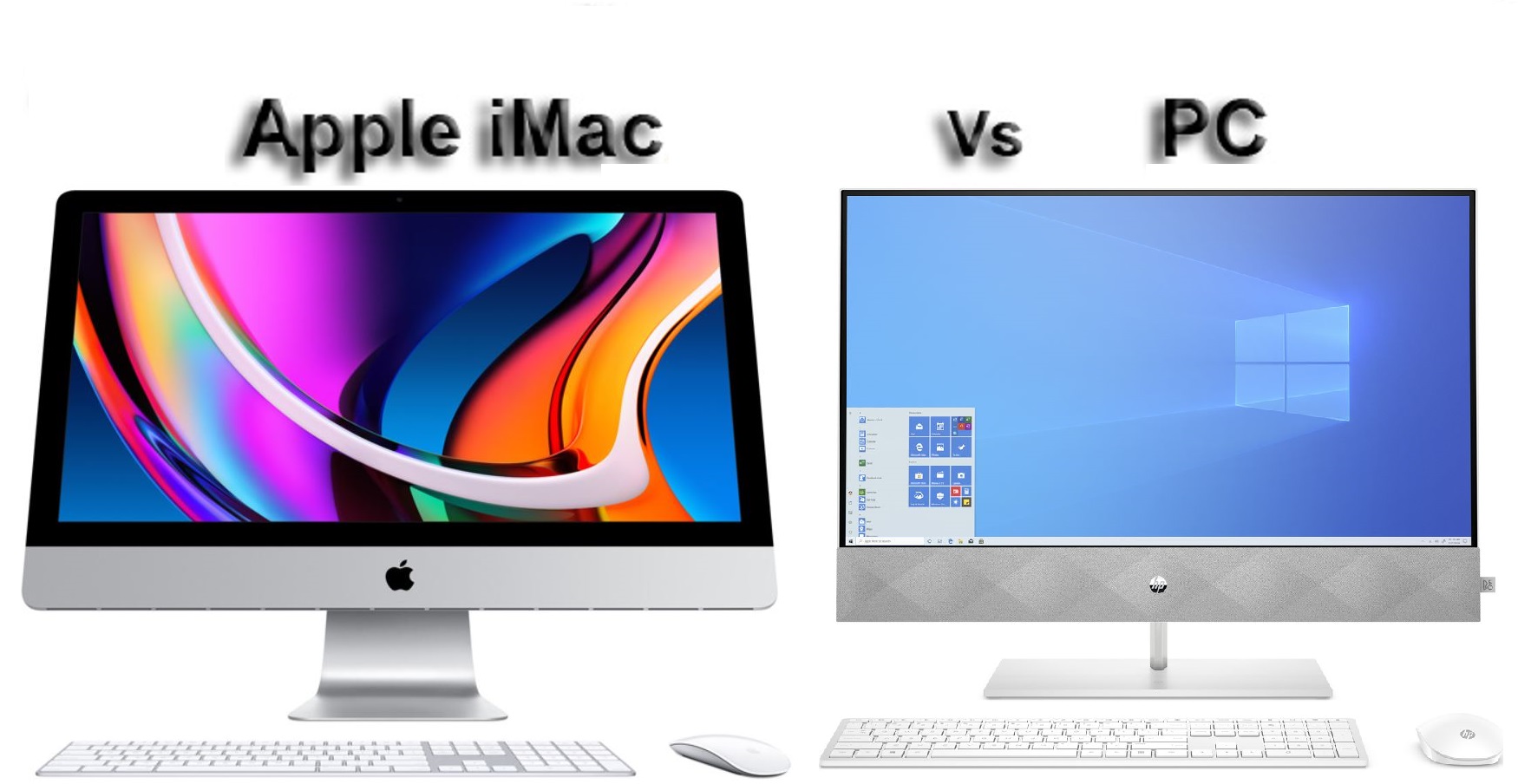 apple imac, desktop pc, computers,