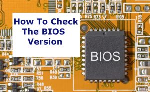 How to check the BIOS version in Windows 11