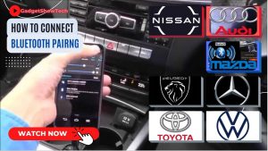 How To Bluetooth Pair Smartphone with AUDI | Mazda | Mercedes | Nissan | Peugeot | Toyota | Volkswagen